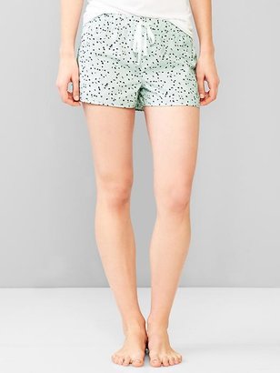 Gap Printed poplin shorts