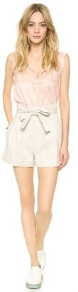 Marc by Marc Jacobs Cotton Linen Twill Shorts