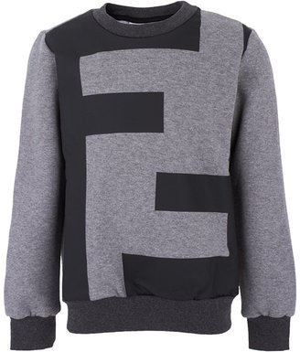Fendi Grey Logo Sweatshirt