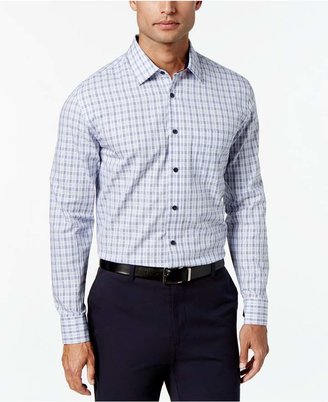 Tasso Elba Men's Long-Sleeve Plaid Shirt, Created for Macy's