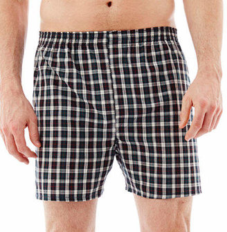 Stafford 3-pk. Woven Blended Cotton Boxers