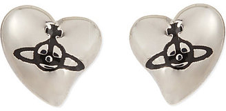 Vivienne Westwood New heart stud earrings