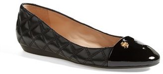 Tory Burch 'Claremont' Quilted Flat (Women)