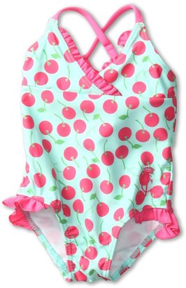 Juicy Couture Cherry Print Swimsuit (Infant) (Cherry) - Apparel