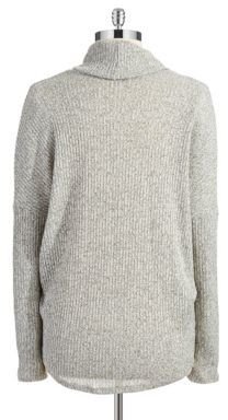 Casual Couture by Green Envelope Cowl Neck Dolman Sweater