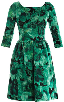Balenciaga Floral jacquard full-skirt dress