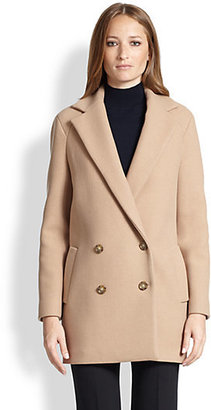 Theory Café Nest Double-Breasted Coat