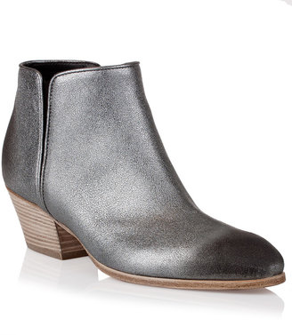 Giuseppe Zanotti Silver leather ankle boot