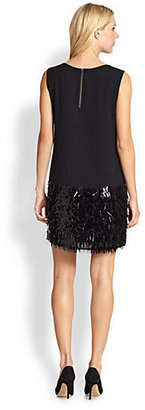 DKNY Sequined Shift Dress