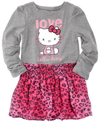 Hello Kitty Leopard Print Dress (Little Girls)