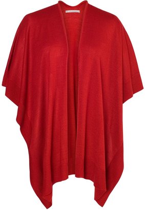 House of Fraser Chesca Red Classic Bordered Wrap