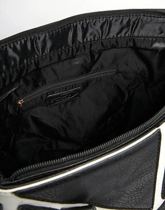 Yoki Fashion Bag With Contrast Panels