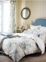 Sanderson Tournier pillow case housewife blue