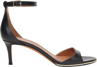 Givenchy Women's Curved-Band Ankle-Strap Sandals-Black
