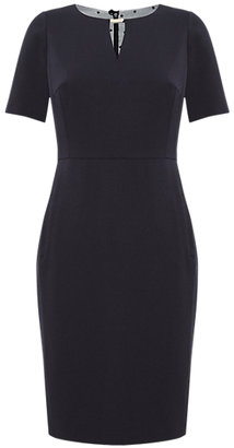 Marks and Spencer M&s Collection PETITE Metal Bar Trim Dress