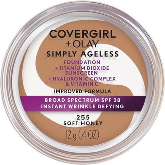 Cover Girl + Olay Simply Ageless Wrinkle Defying Foundation Compact - - 0.4oz