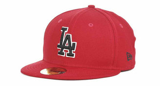 New Era Los Angeles Dodgers Red-BW 59FIFTY Cap