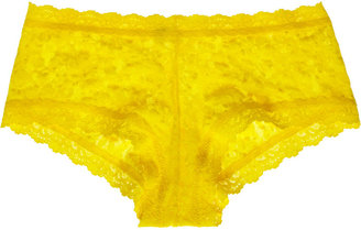 Hanky Panky Signature mid-rise stretch-lace boy shorts