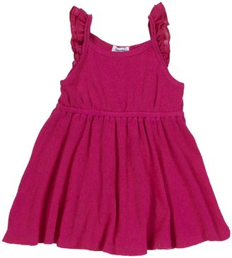 Splendid Solid Chiffon Dress (Toddler/Kid)-Dark Pink-2T