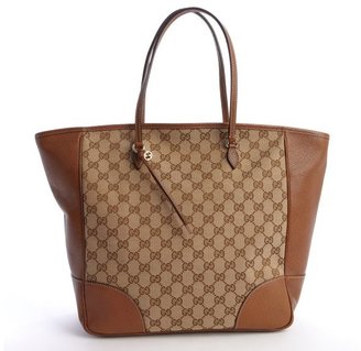 Gucci beige GG canvas large tote bag