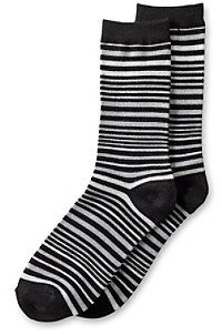 Relativity Striped Crew Socks
