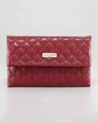 Marc Jacobs Eugenie Baroque Quilted Oversize Wallet, Large