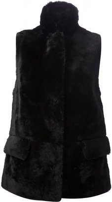 Marc by Marc Jacobs sleeveless 'Hudson Shearling' jacket