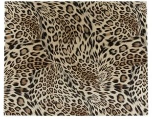 Star by Julien Macdonald Set of four gold leopard printed place mats