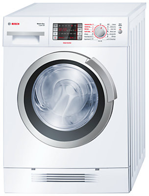 Bosch Logixx WVH28421GB Washer Dryer, 7kg Wash4kg Dry Load, B Energy Rating, 1400rpm Spin, White