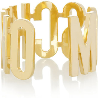 Moschino + V&A gold-plated cuff