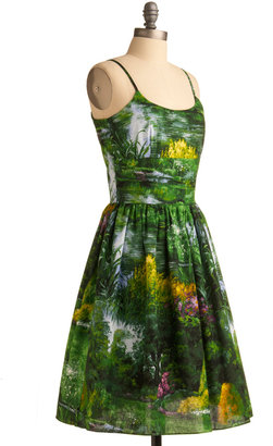 Graceful Greenery Dress in Nature
