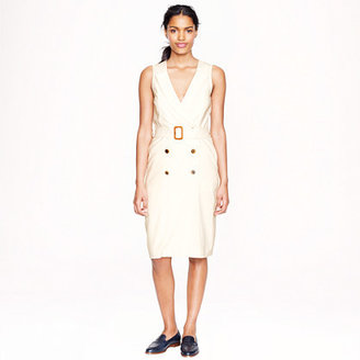J.Crew Trench dress in Super 120s
