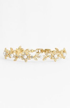 Nadri 'Romancing Pearl' Line Bracelet