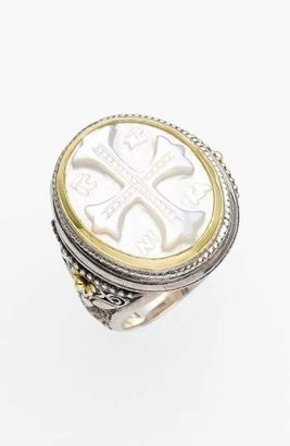 Konstantino 'Athena' Mother of Pearl Signet Ring