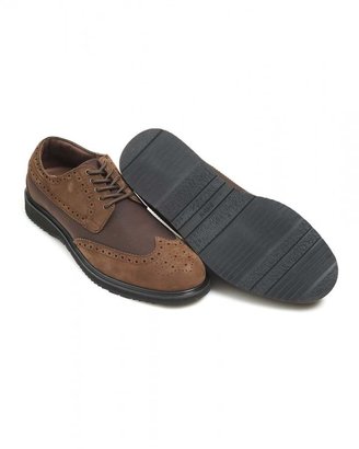 Swims Mens Barry Brogue, Classic Brown Waterproof Leather Shoes