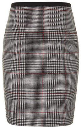 Topshop Womens MATERNITY Prince of Wales Check Tube Skirt - Multi