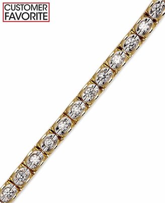 Macy's Diamond Bracelet in 14k White or Yellow Gold (1 ct. t.w.)