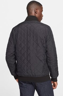 Ferragamo Reversible Quilted Wool Sweater Jacket