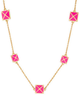 Kate Spade Pink Stud Necklace