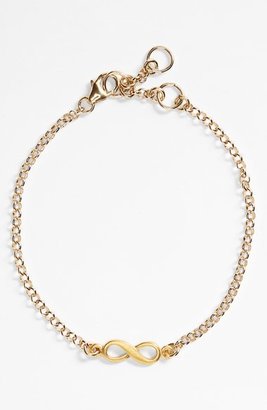 Dogeared 'Reminder - Infinity' Boxed Charm Bracelet