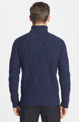 J. Lindeberg 'Lucas' Cable Knit Turtleneck Sweater
