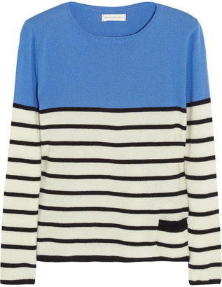 Chinti and Parker Striped cashmere sweater