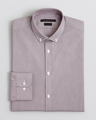 John Varvatos Pinstripe Dress Shirt - Slim Fit
