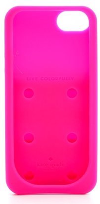 Kate Spade Silicone Stripe Pockets iPhone 5 / 5S Case