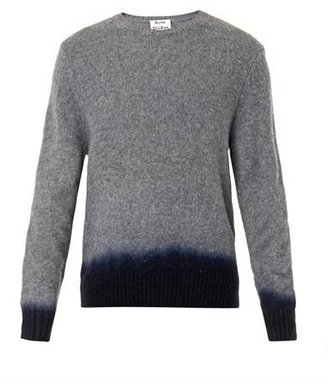 Acne Studios Chet dip-dye wool sweater