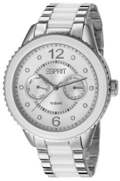 Esprit Ladies stainless steel multifunction watch with coloured links