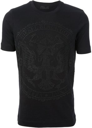 Diesel Black Gold crest motif T-shirt