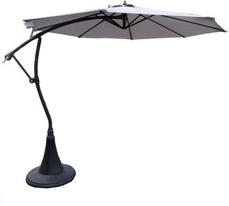 Asstd National Brand Push-Up Canopy Cantilever Umbrella with Base