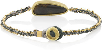 Hampton Sun Brooke Gregson 18-karat gold boulder opal bracelet
