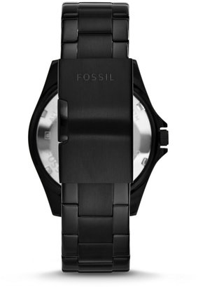 Fossil Riley Multifunction Black Stainless Steel Watch